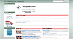 Desktop Screenshot of dc-chiro.com